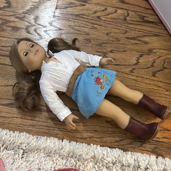 American Girl Toys American Girl Doll Nicki Fleming In Meet Outfit